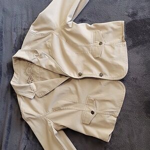 Sonoma Women's Beige Jacket XL